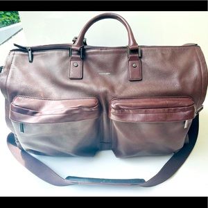Hook & Albert Genuine Leather Weekender Bag